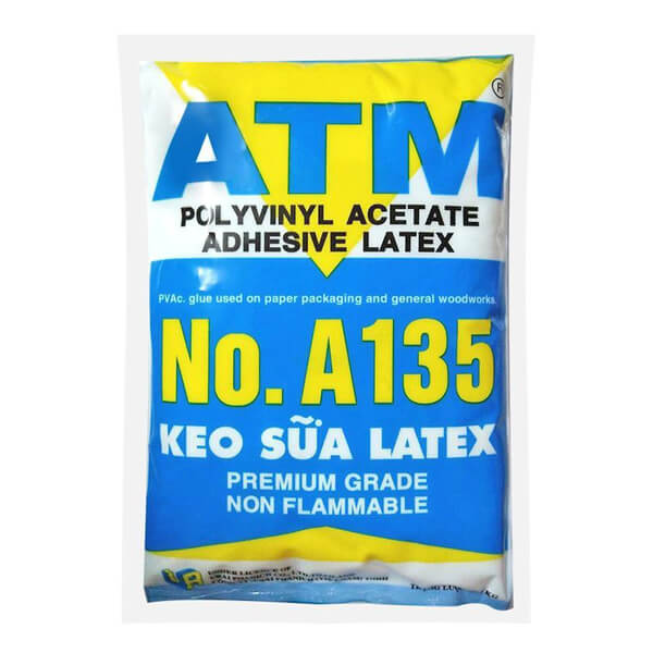 Keo sữa LATEX dán giấy gỗ simili ATM No.A135 1kg