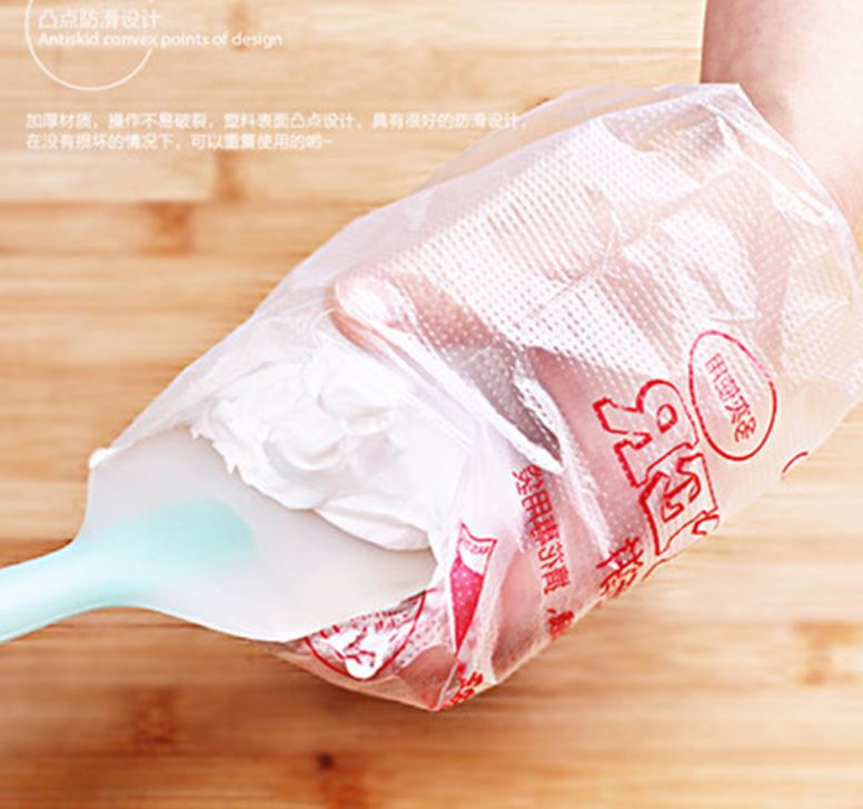 túi bắt kem dùng 1 lần nhiều size (set 100 cái)