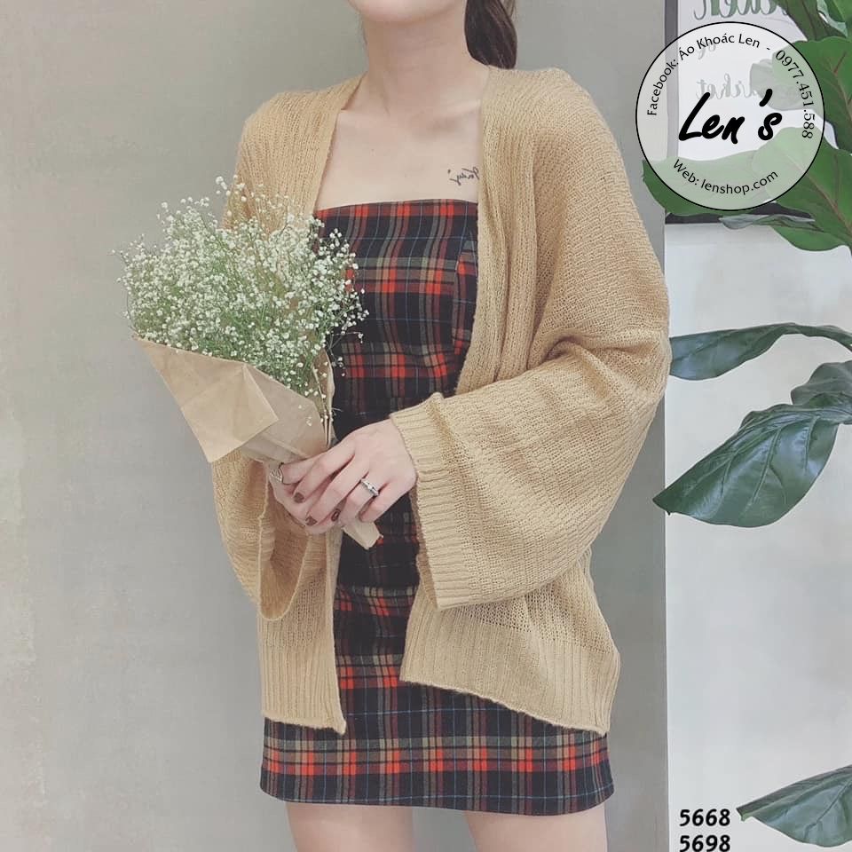 ÁO KHOÁC CARDIGAN MỎNG TAY RỘNG