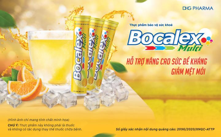[HCM] Viên sủi bổ sung vitamin Bocalex Multi (Tuýp 20 viên sủi)