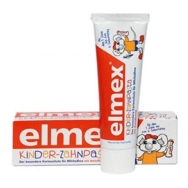 Kem đánh răng trẻ elmex Đức
