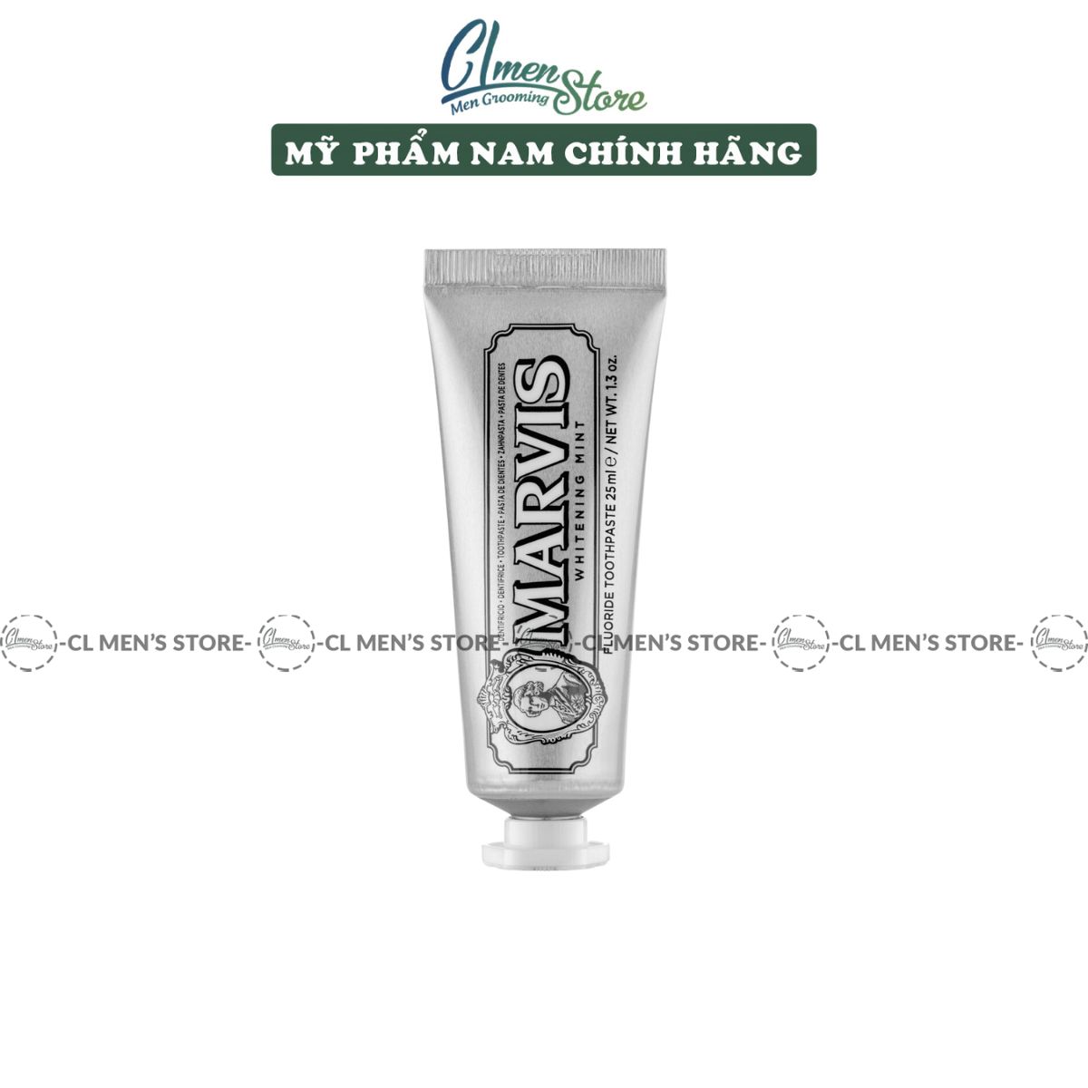 Kem đánh răng marvis whitening mint - 25ml & 85ml