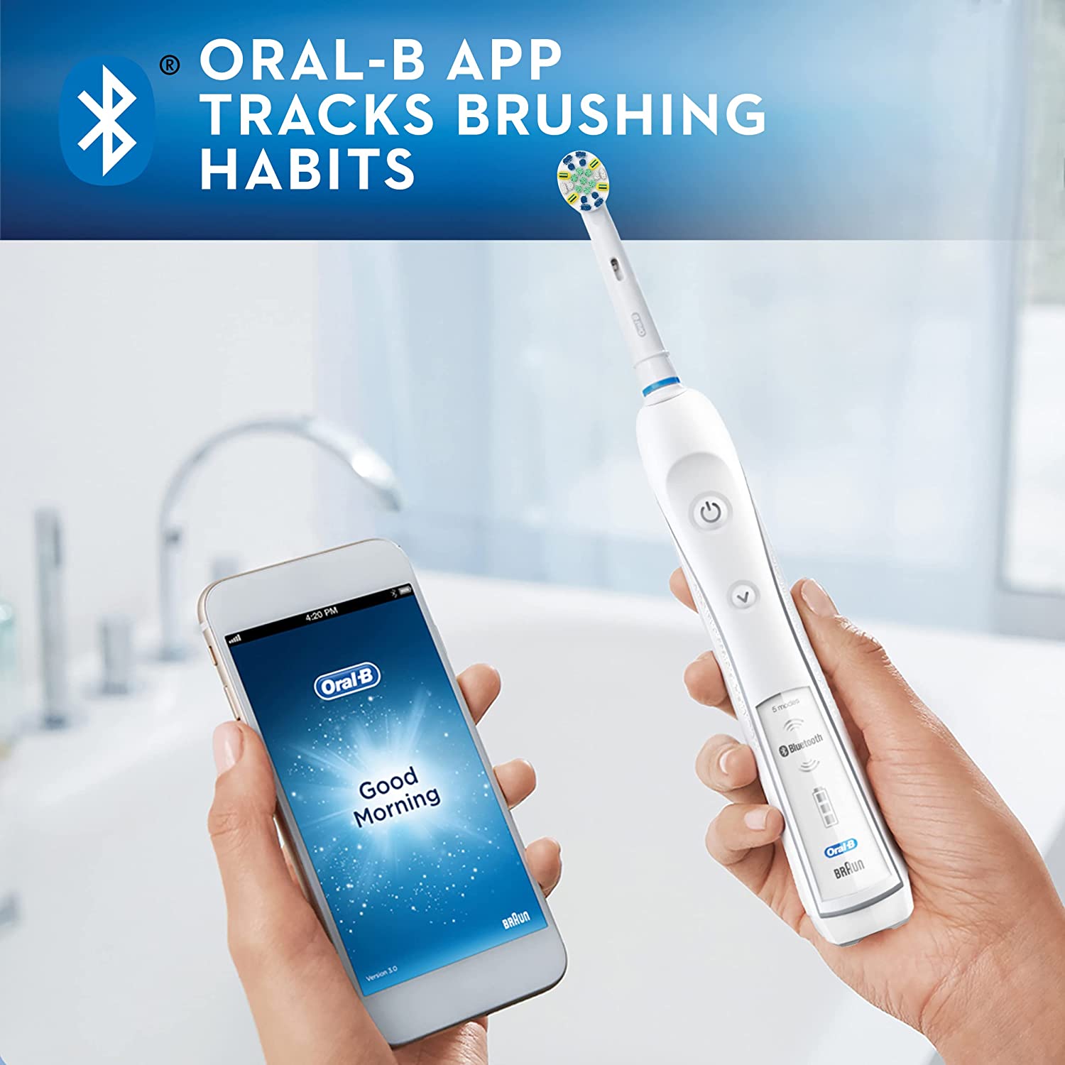 Bàn chải điện Oral-B Smart 5000, 5500 [Hàng Đức]