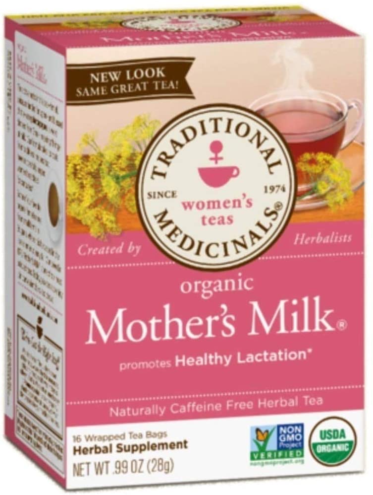 Traditional Medicinals, Organic Mother's Milk Tea, Promotes Healthy Lactation, 16 tea bags