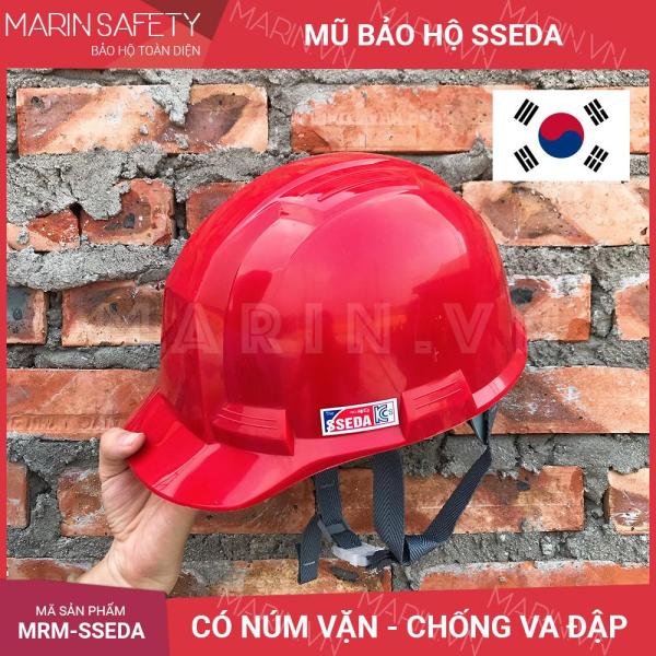 Bảng giá Mũ bảo hộ lao động SSEDA Hàn Quốc màu đỏ