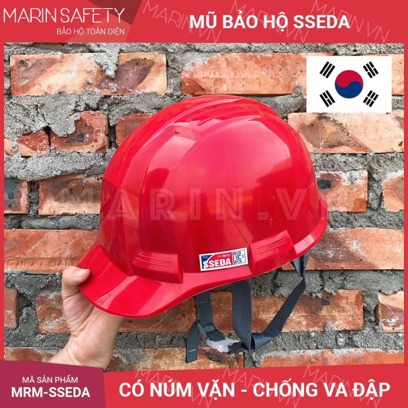 Mũ bảo hộ lao động SSEDA Hàn Quốc màu đỏ