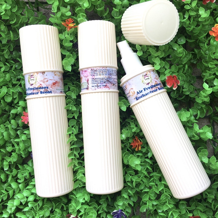 Nước hoa xịt, khử mùi phòng Ling hương Enchanteur cao cấp 330ml