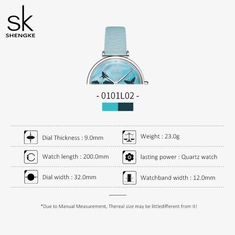 Đồng hồ nữ Shengke UK K0101L