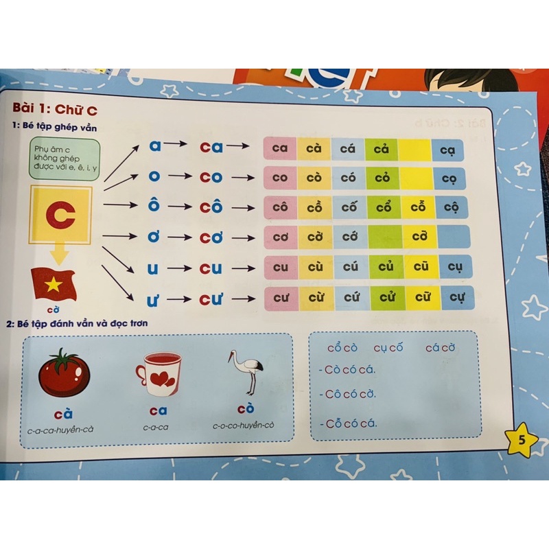 Đánh vần tiếng việt cho bé