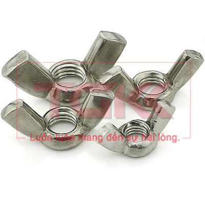 Đai ốc tai hồng 201 (M3-M12)