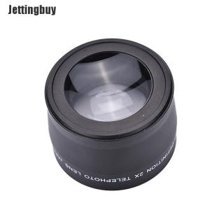 Jettingbuy Ống Kính Tele Chuyên Nghiệp 58Mm 2.0X + Vải Lau Cho Canon Nikon Sony Pentax thumbnail