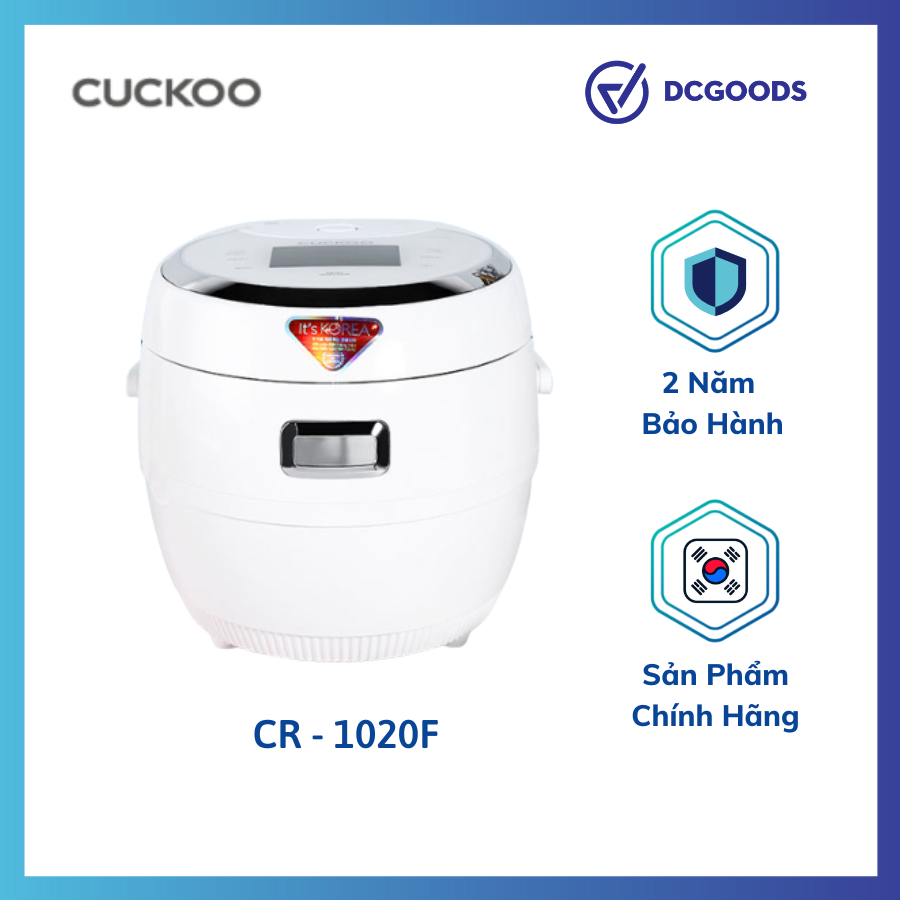 Nồi cơm điện tử 1,8l cuckoo cr-1020f