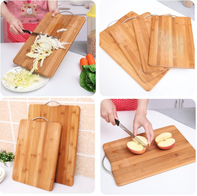 [HCM]Thớt gỗ cao cấp 32x22cm