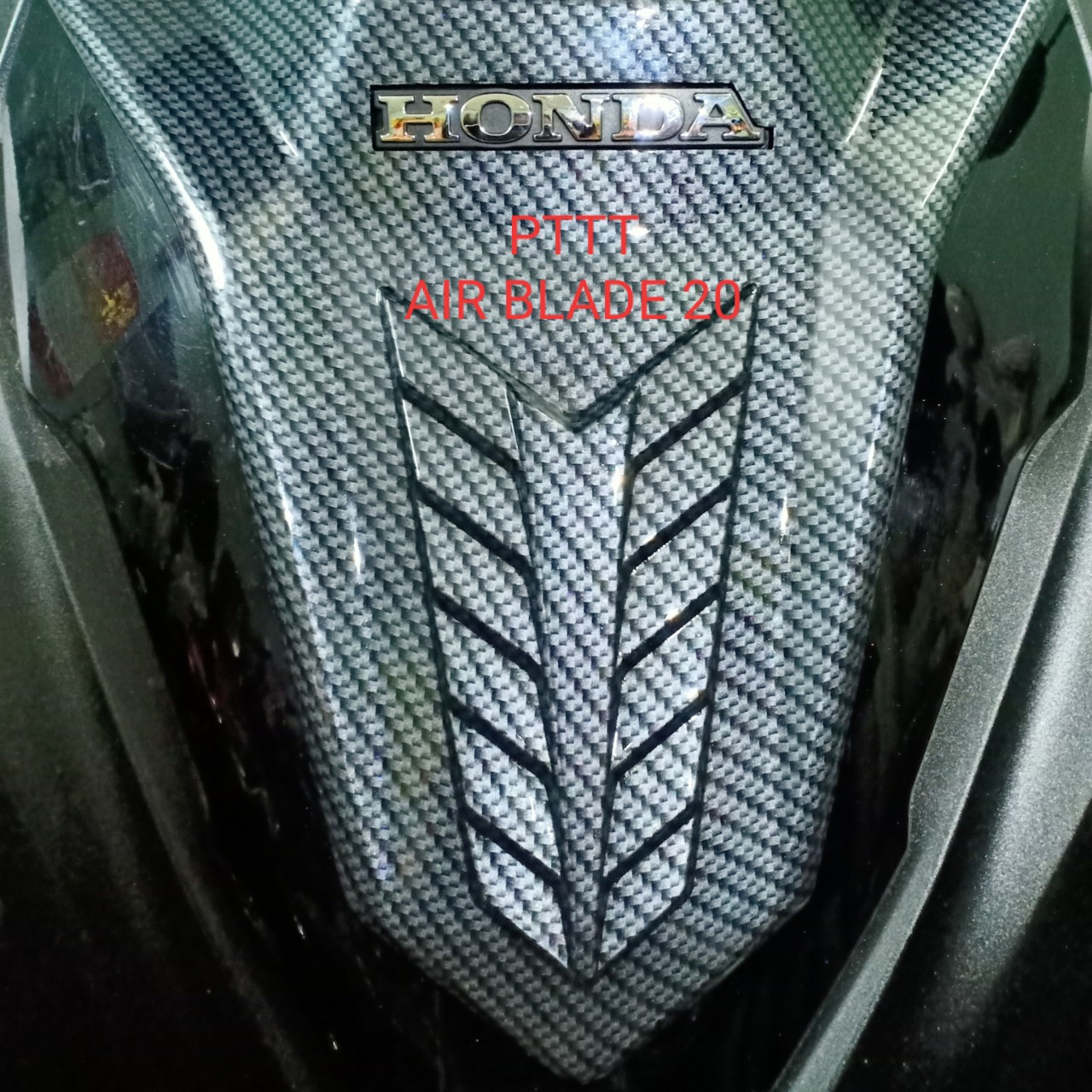 ỐP MẶT NẠ AIR BLADE 2020 CARBON