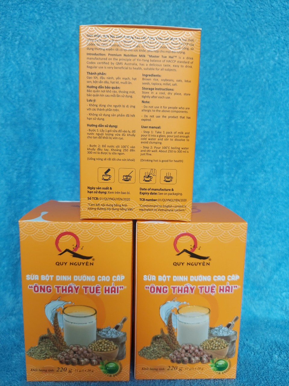 Sữa bột dinh dưỡng Ông Thầy Tuệ Hải 220gr