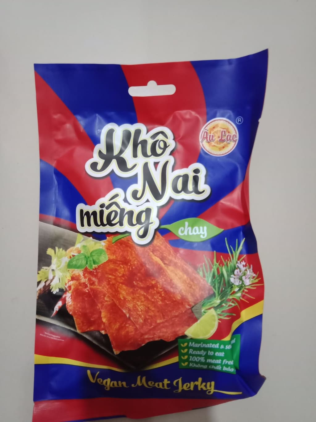 Khô nai miếng chay Âu Lạc gói 50g