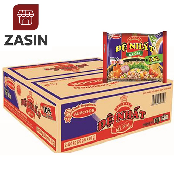 giá sỉ nửa thùng mì đệ nhất thịt bằm ( 15 gói )