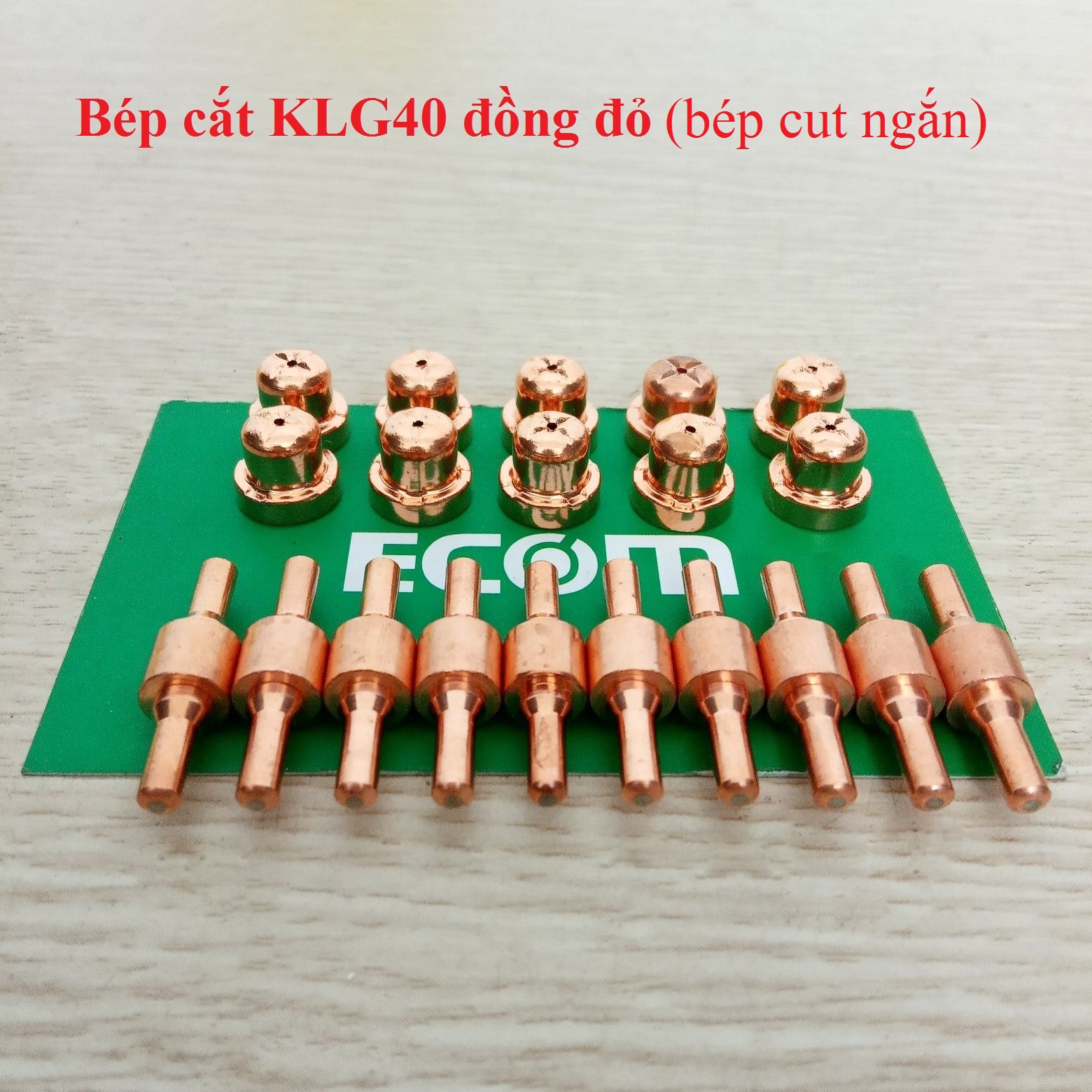 Bép cắt plasma 40a klg40 đóng gói 10 bộ