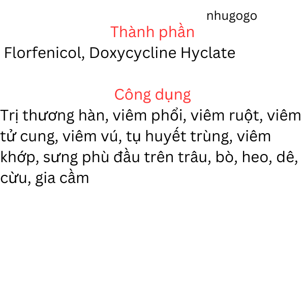 Doxy sone Doxysone combo 2 lọ* 20ml gà khò, hen, khẹc