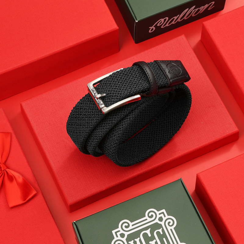 Malbon Golf Cổ Điển Bện Căng Dây Thắt Lưng (Unisex) #1.0