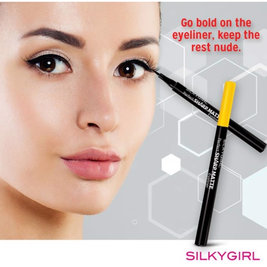 Kẻ Mắt Nước Silkygirl Perfect Sharp Matte 1.2ml