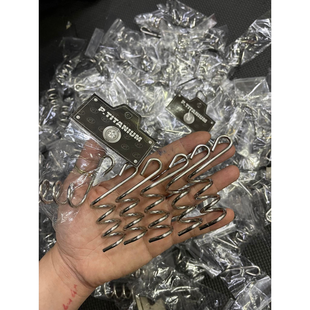 Pass kẹp , bát kẹp dây dầu mẫu lò xo Inox 304