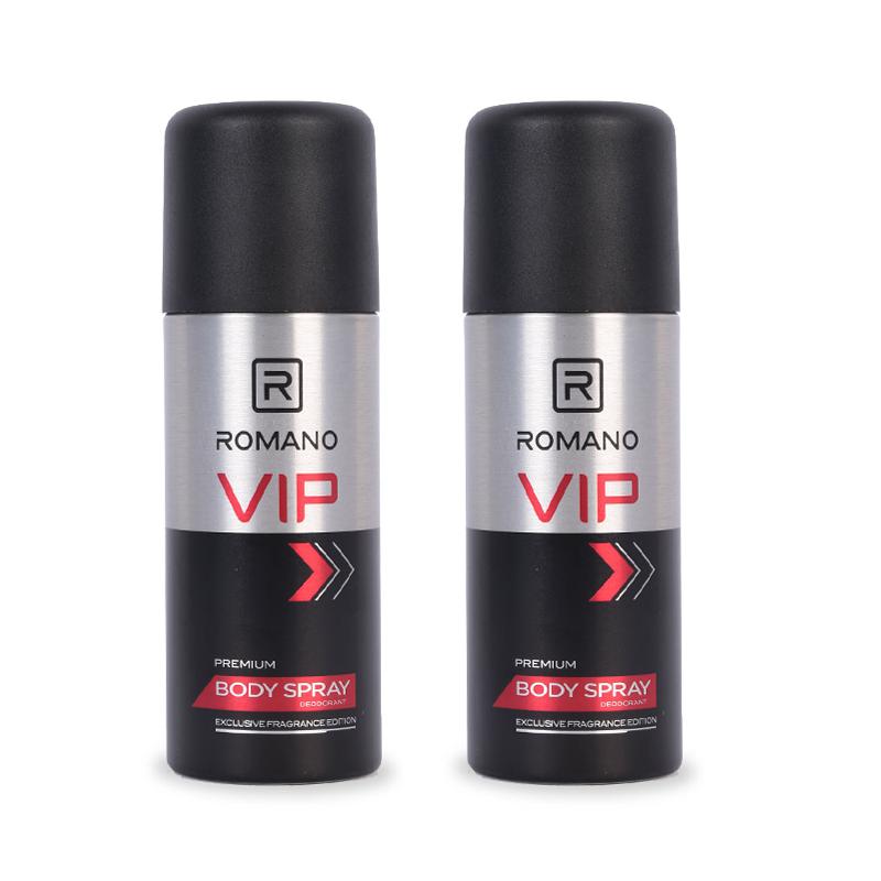 [Hcm]Romano Vip Deodorant Spray 150ml (Red)