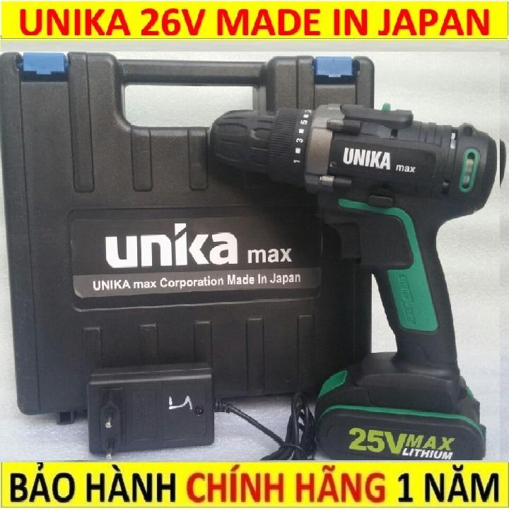 MÁY KHOAN PIN MÁY KHOAN PIN 26V UNIKA