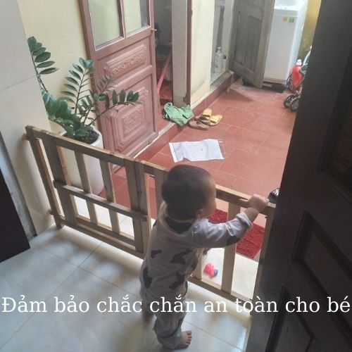 Thanh chắn cửa ❤️ Chắn cầu thang- 𝙗𝙖̆̀𝙣𝙜 𝙜𝙤̂̃ 𝙠𝙝𝙤̂𝙣𝙜 𝙠𝙝𝙤𝙖𝙣 𝙩𝙪̛𝙤̛̀𝙣𝙜