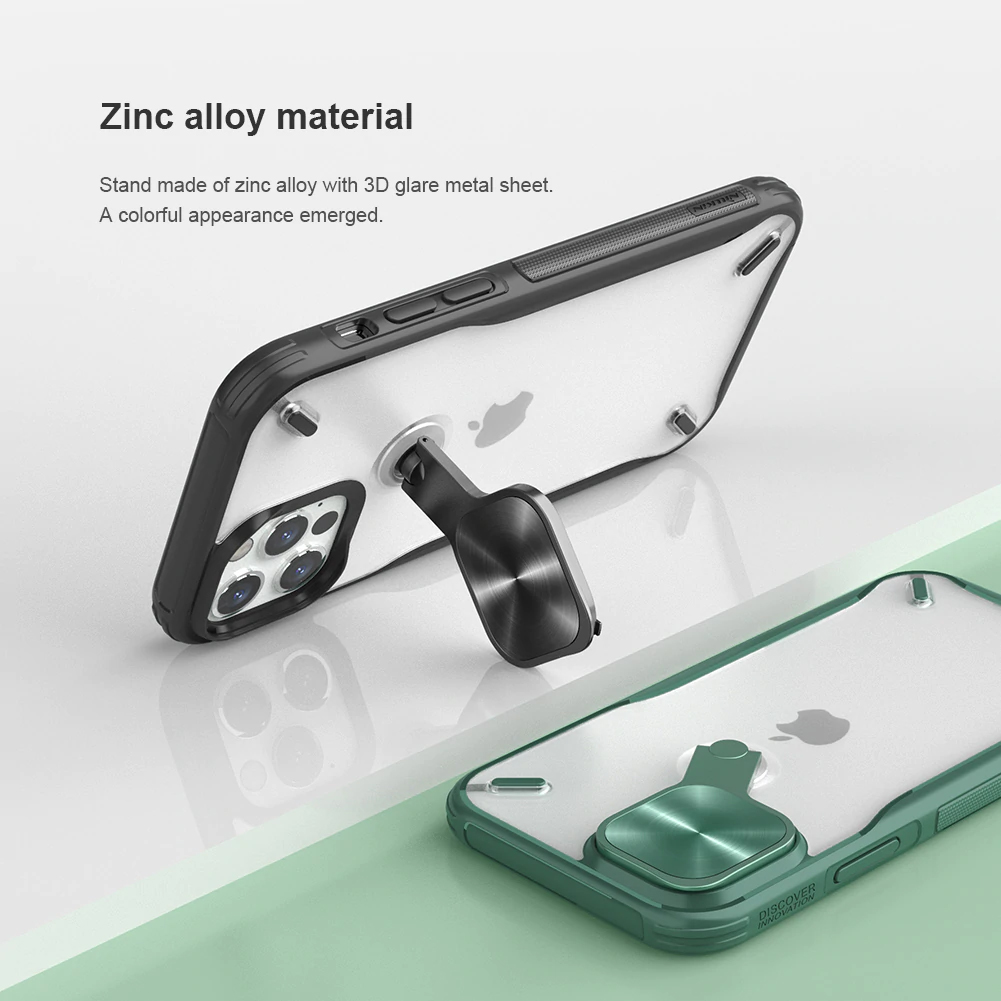 [ỐP LƯNG BẢO VỆ CAMERA] iPhone 12/ 12 Pro/ 12 Pro Max hiệu Nillkin Cyclops Case