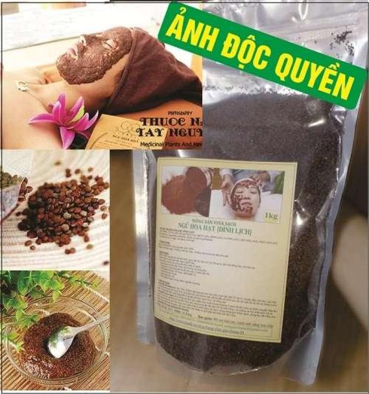 Hạt Ngũ Hoa (Hạt Đình Lịch) 500G – Mặt nạ Đặc Trị Mụn, Trắng Da (Tặng bộ pha chế đắp mặt nạ)