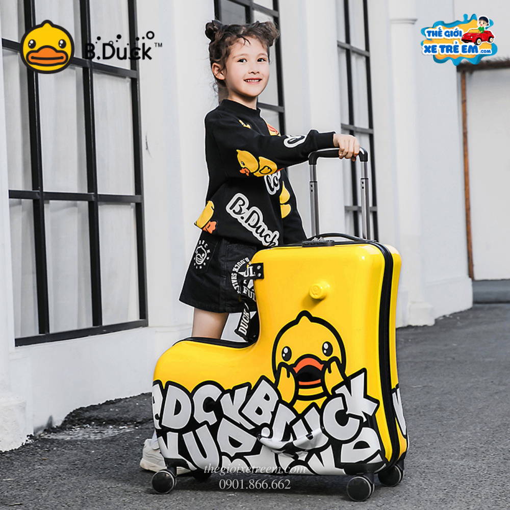 Vali cho bé bản quyền b.duck 8286a