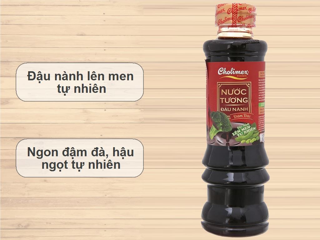 Nước tương đậu nành đậm đặc Cholimex 300ml