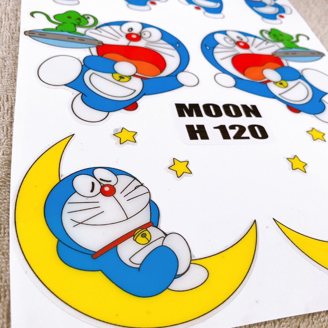 [TUỔI THƠ] TEM DOREMON DÁN XE MÁY, TEM HOẠT HÌNH DOREMON DÁN XE MÁY (MẪU MỘNG MƠ)