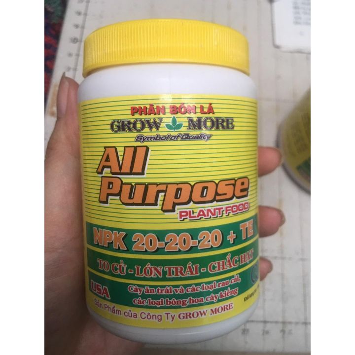 PLANT FOOD Phân bón lá cao cấp NPK Growmore 20-20-20