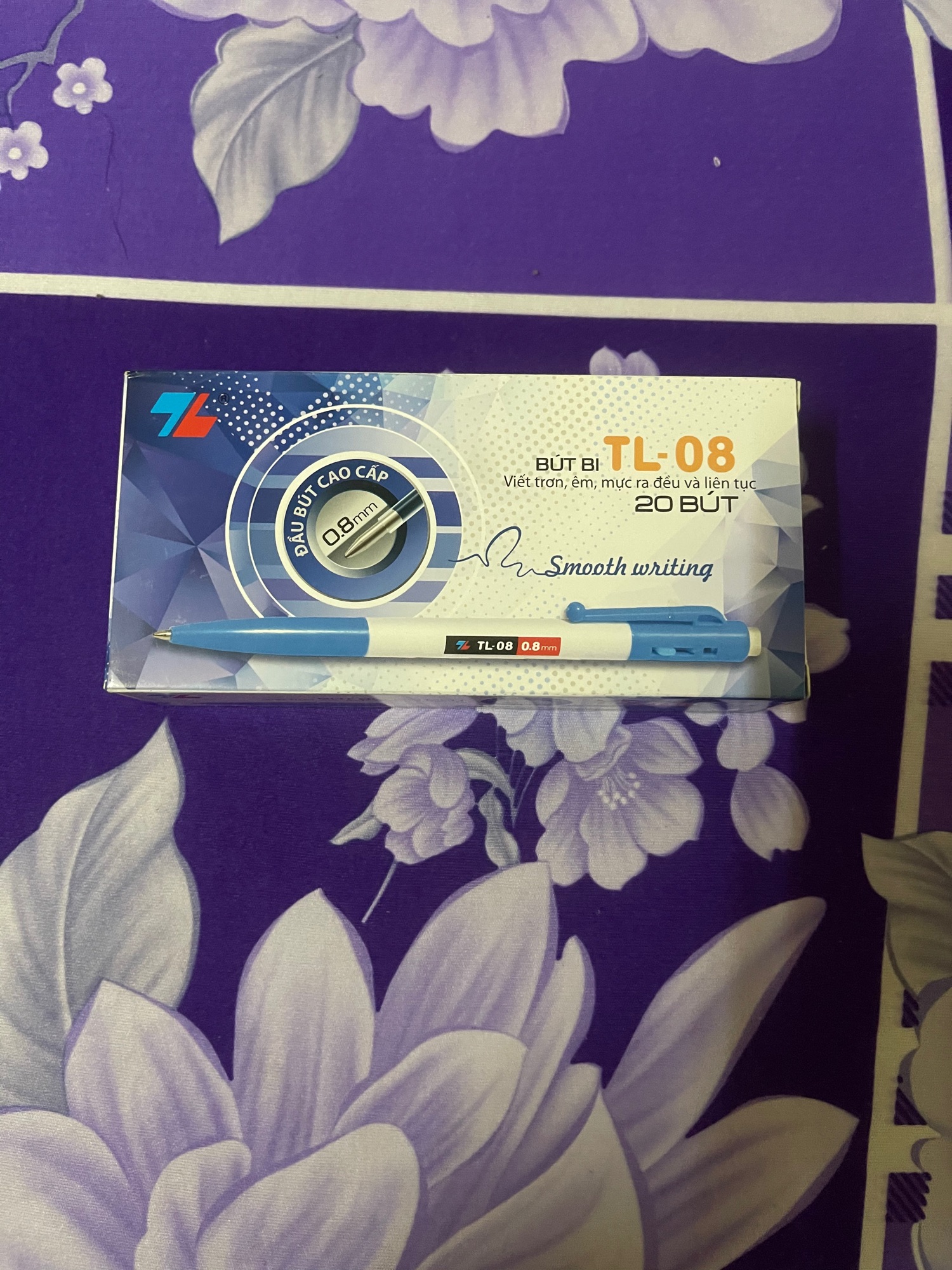 [HCM]Bút bi thiên long 0.8 ( 1 hộp 20 cây)
