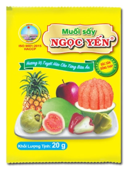 Combo 2 Bịch Muối Sấy Ngọc Yến - bịch 100gr