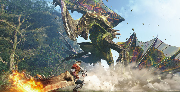 Đĩa Game PS4: Monster Hunter: World - hệ EU