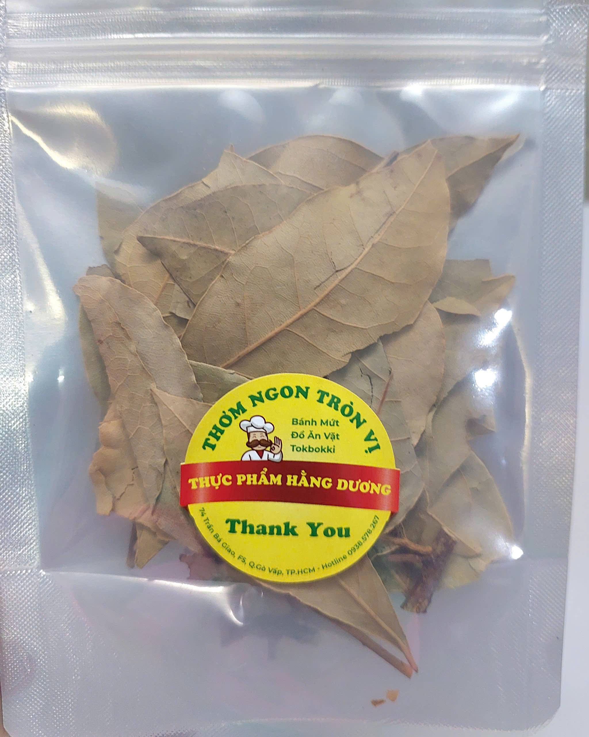 Lá nguyệt quế Khô (Lá Bay leaves) 20g_Monhi_Food