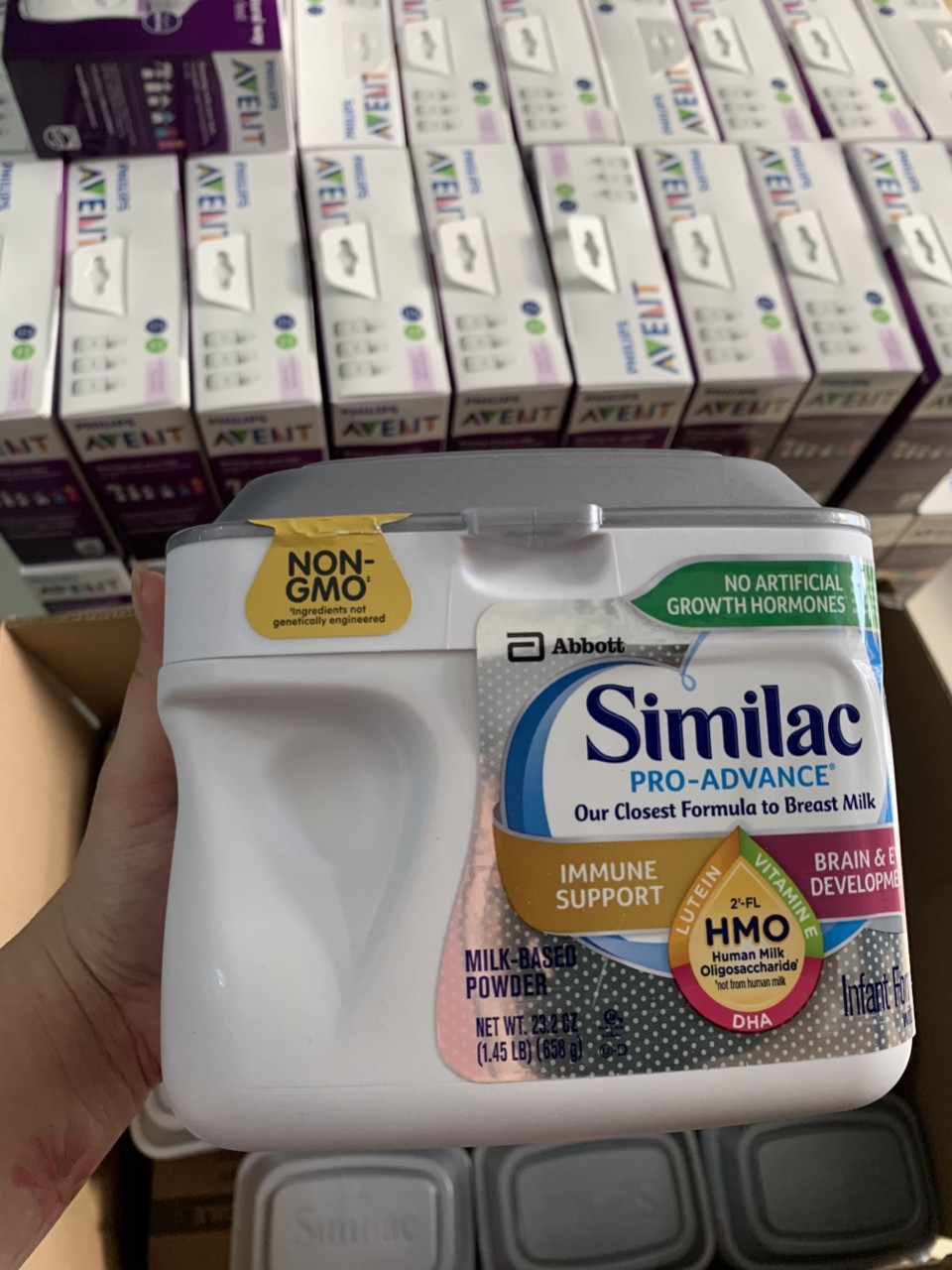 SỮA SIMILAC PRO ADVANCE HMO (NON GMO) (658G) (0-12 THÁNG TUỔI)