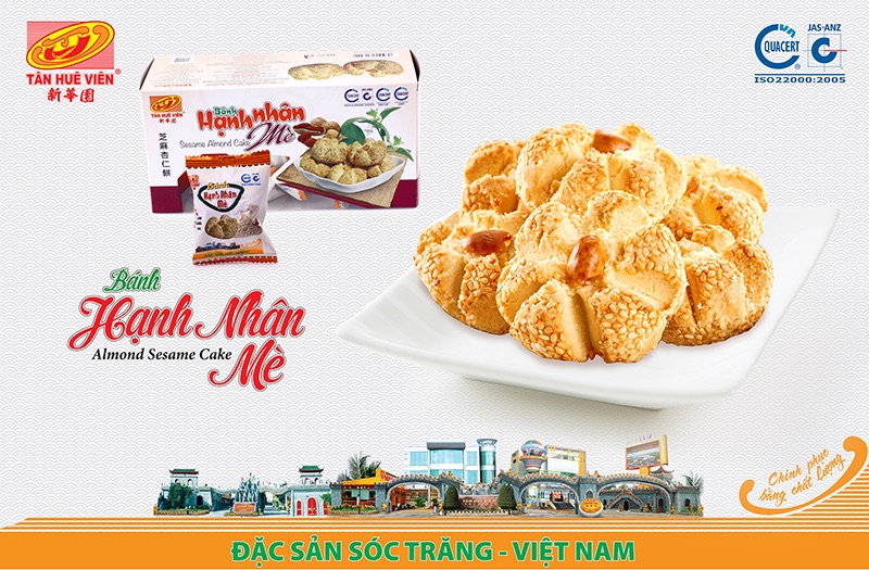 BÁNH HẠNH NHÂN MÈ TRẮNG