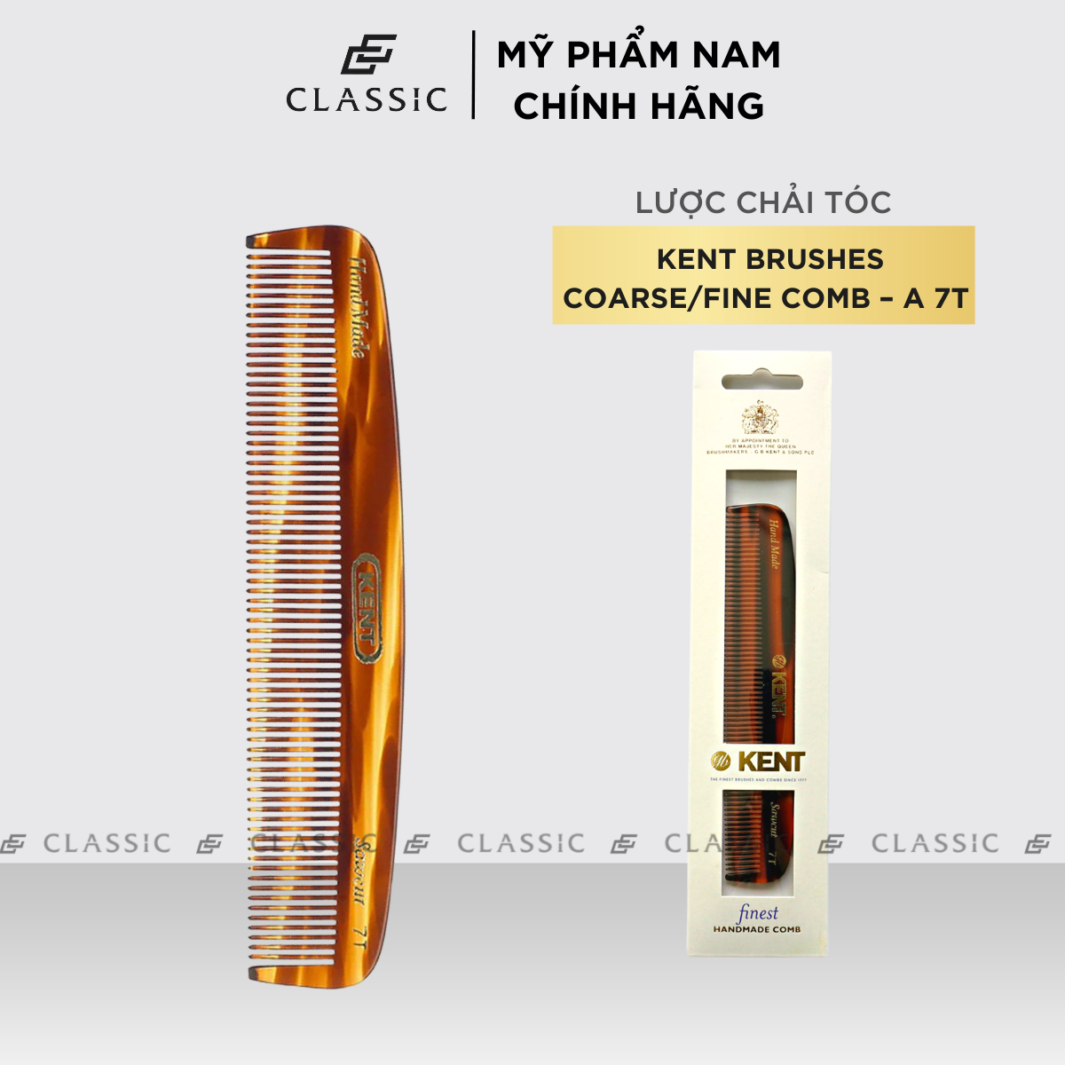 Lược chải tóc kent brushes all fine hair comb – a7t