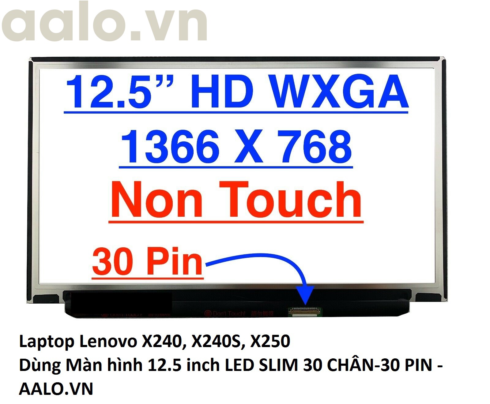 MÀN HÌNH LAPTOP LENOVO X240, X240S, X250