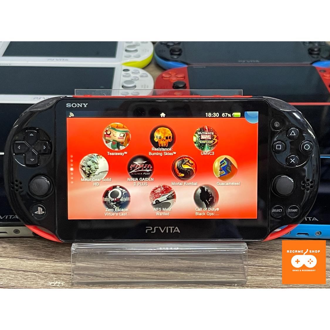 Máy Chơi Game PS Vita 2000 (Kho GameFree 5000+ PSP/PS1/GBA/NES/SNES/GAME THÙNG...) Đầy Đủ Phụ Kiện