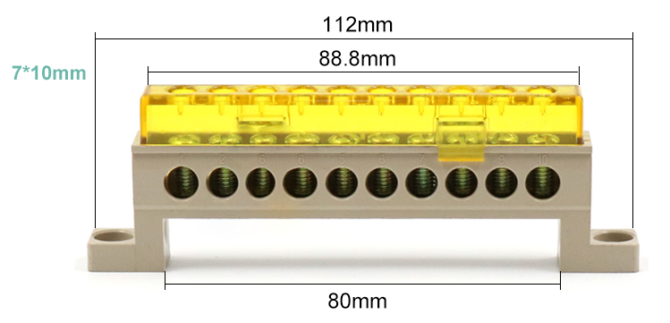 [Hcm]Set of 5 Electrical Wire Connectors Sh-10