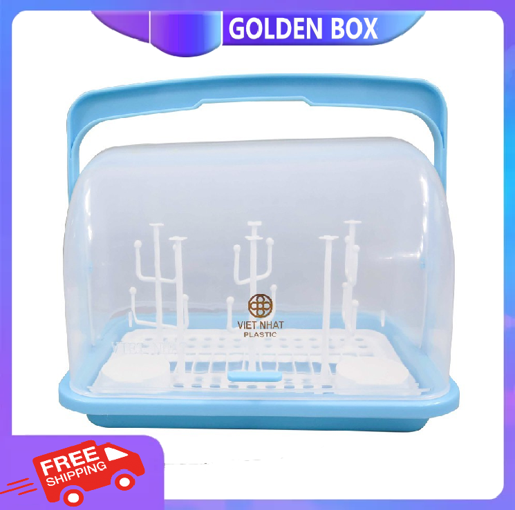 Khay úp bình sữa có nắp đậy khay úp cốc úp ly có quai việt nhật - khay úp bình sữa có nắp đậy khay úp cốc úp ly có quai