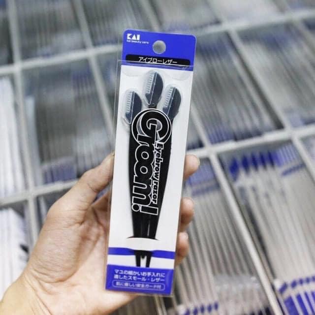 Set 3 Dao Cạo Chân Mày Kai Nhật Bản Eyebrow
