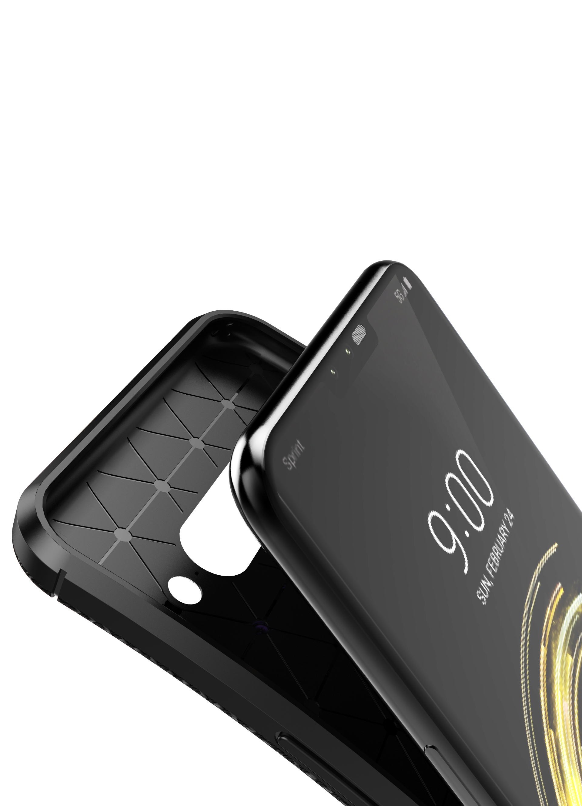 Ốp lưng Redmi K60E chống sốc vân rằn ri hiệu Auto Focus cao cấp