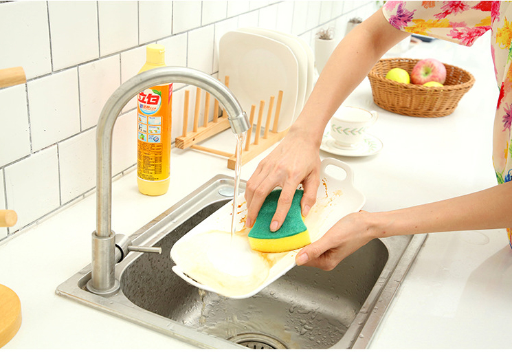Siêu Sạch Bộ 10 Miếng Rửa Chén 2 Mặt – Bọt Biển Rửa Bát 2 Mặt yantv