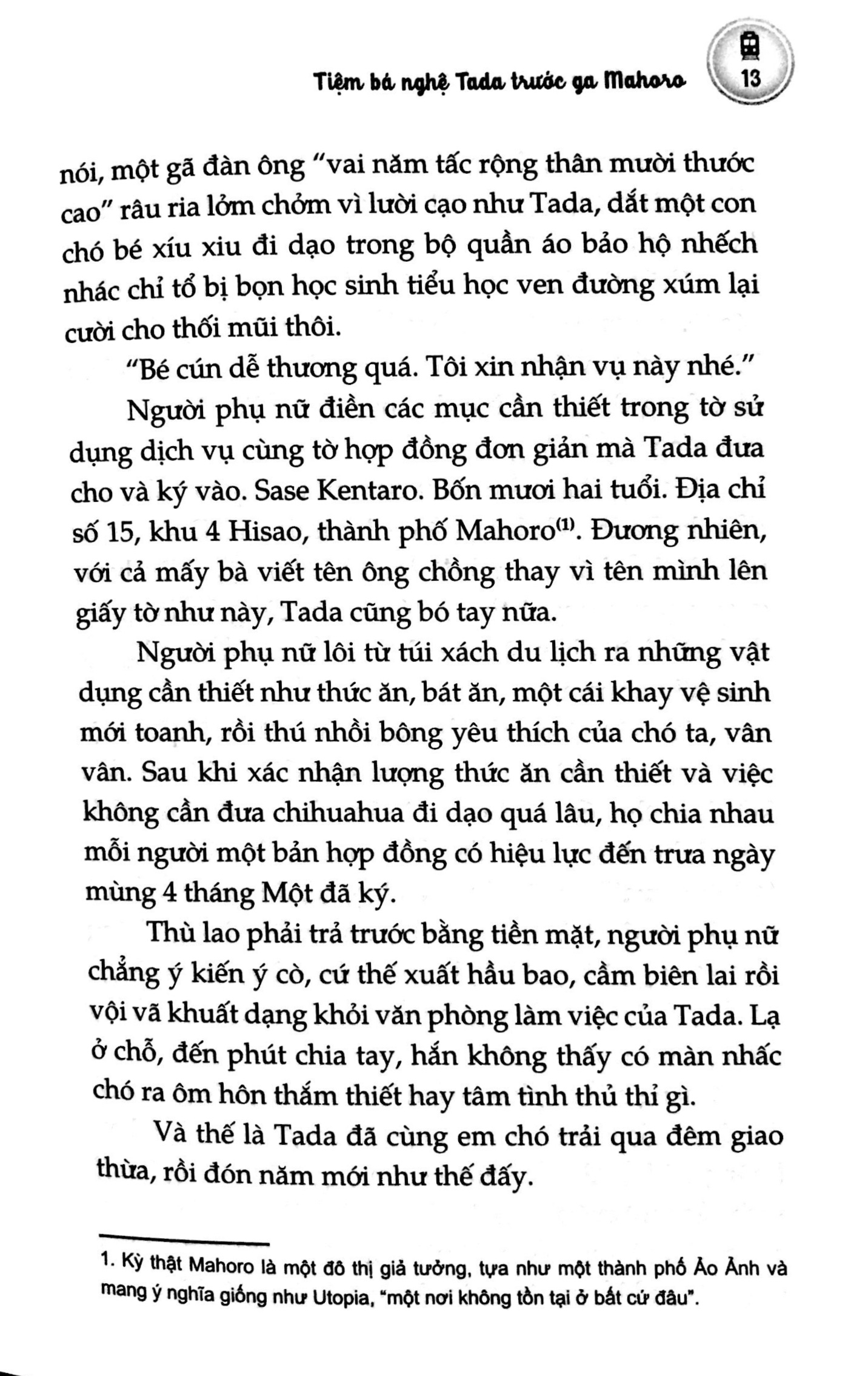 Fahasa - Tiệm Bá Nghệ Tada Trước Ga Mahoro